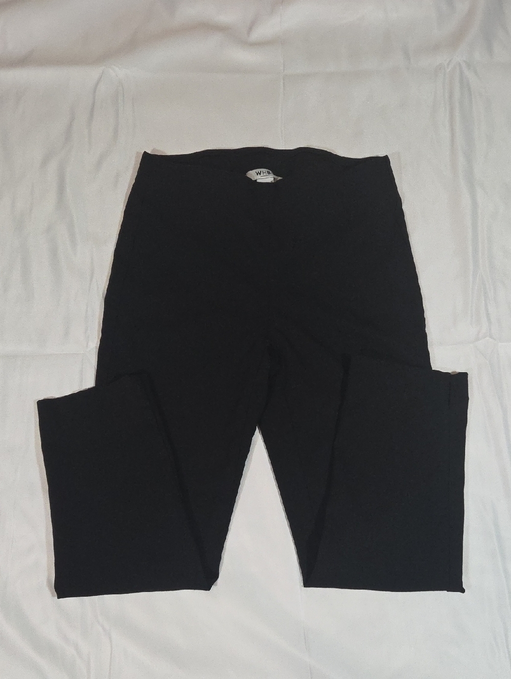 WHBM Pull On Work Pants Size 0 Black
